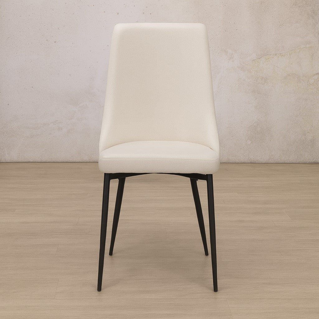 Spencer Fabric Dining Chair - Velvet Light | Dining Chairs South Africa, cream dining chairs, dining chairs for round table, modern dining chair 