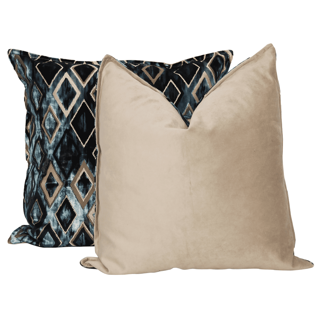 Standing Cobalt Cushion Cushion Leather Gallery 