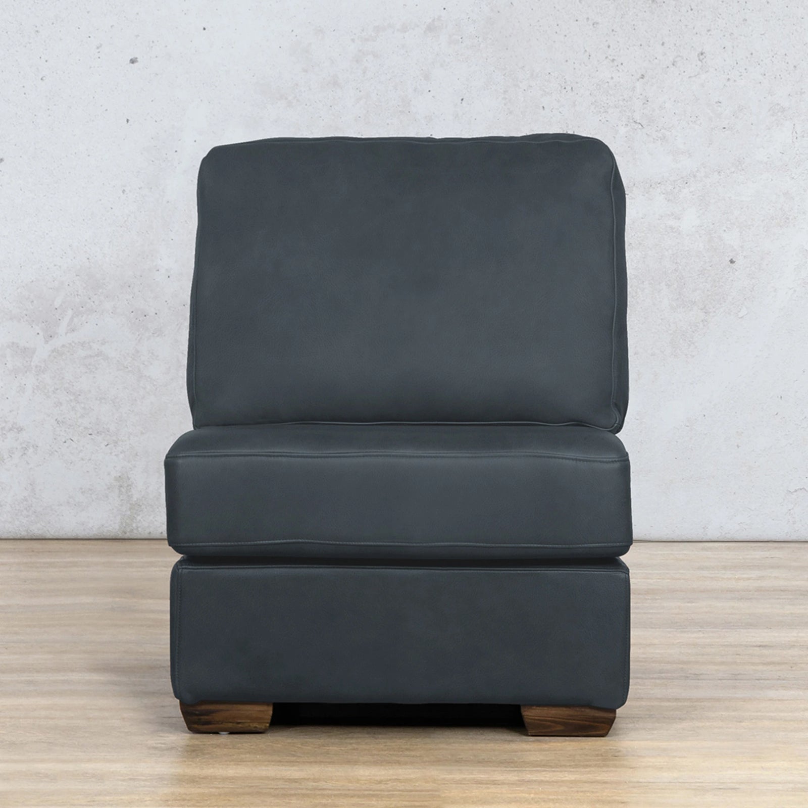 stanford-1-seater-armless-leather-sofa- bedlam blue night