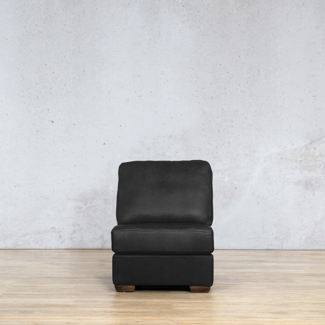 Stanford Leather Armless Chair
