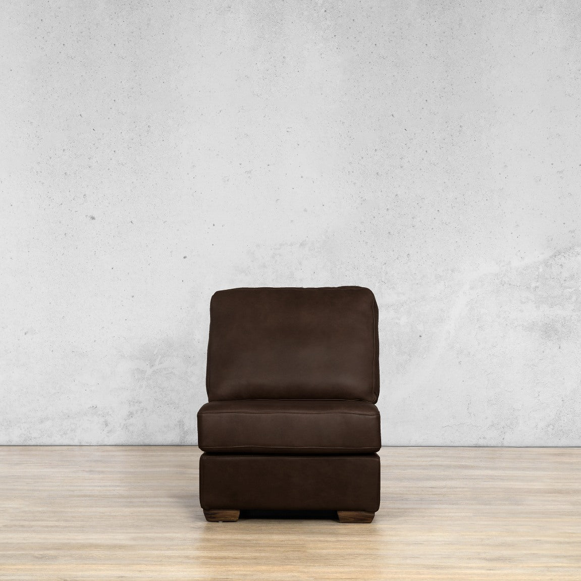 Stanford Leather Armless Chair