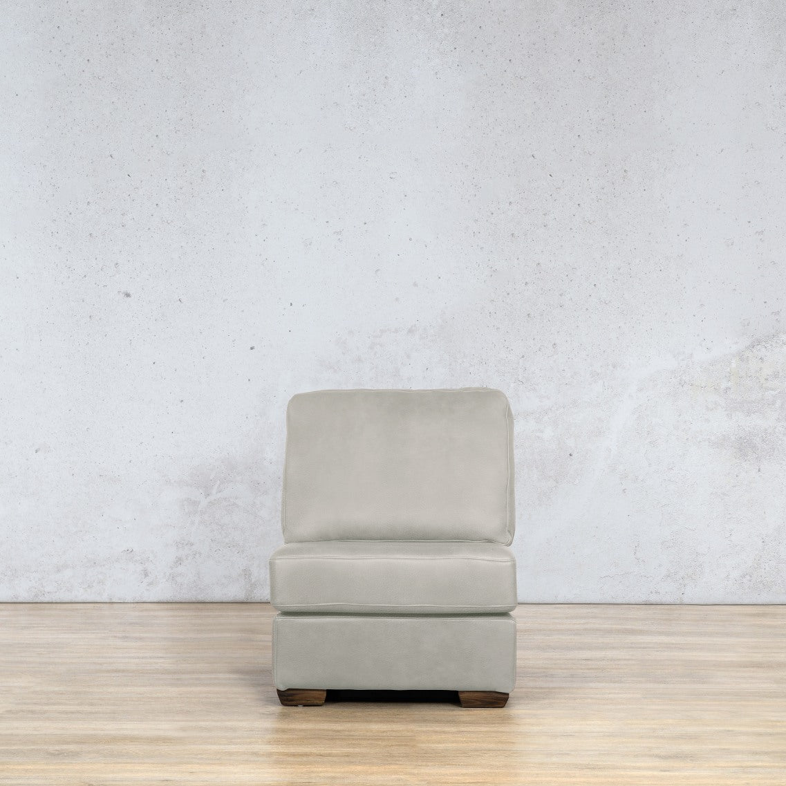 Stanford Leather Armless Chair