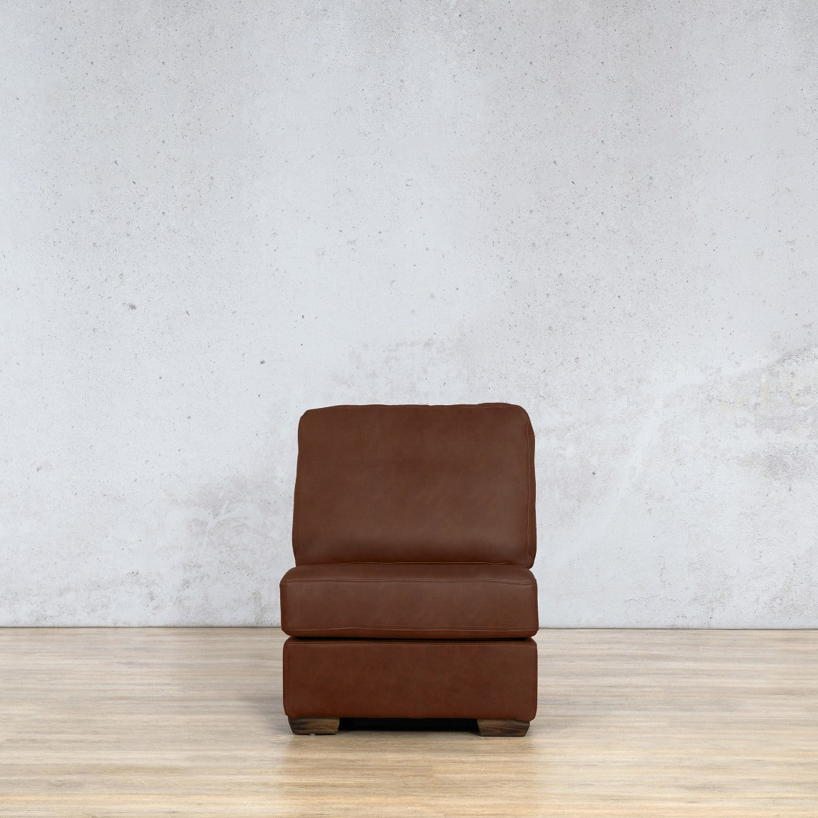Stanford Leather Armless Chair