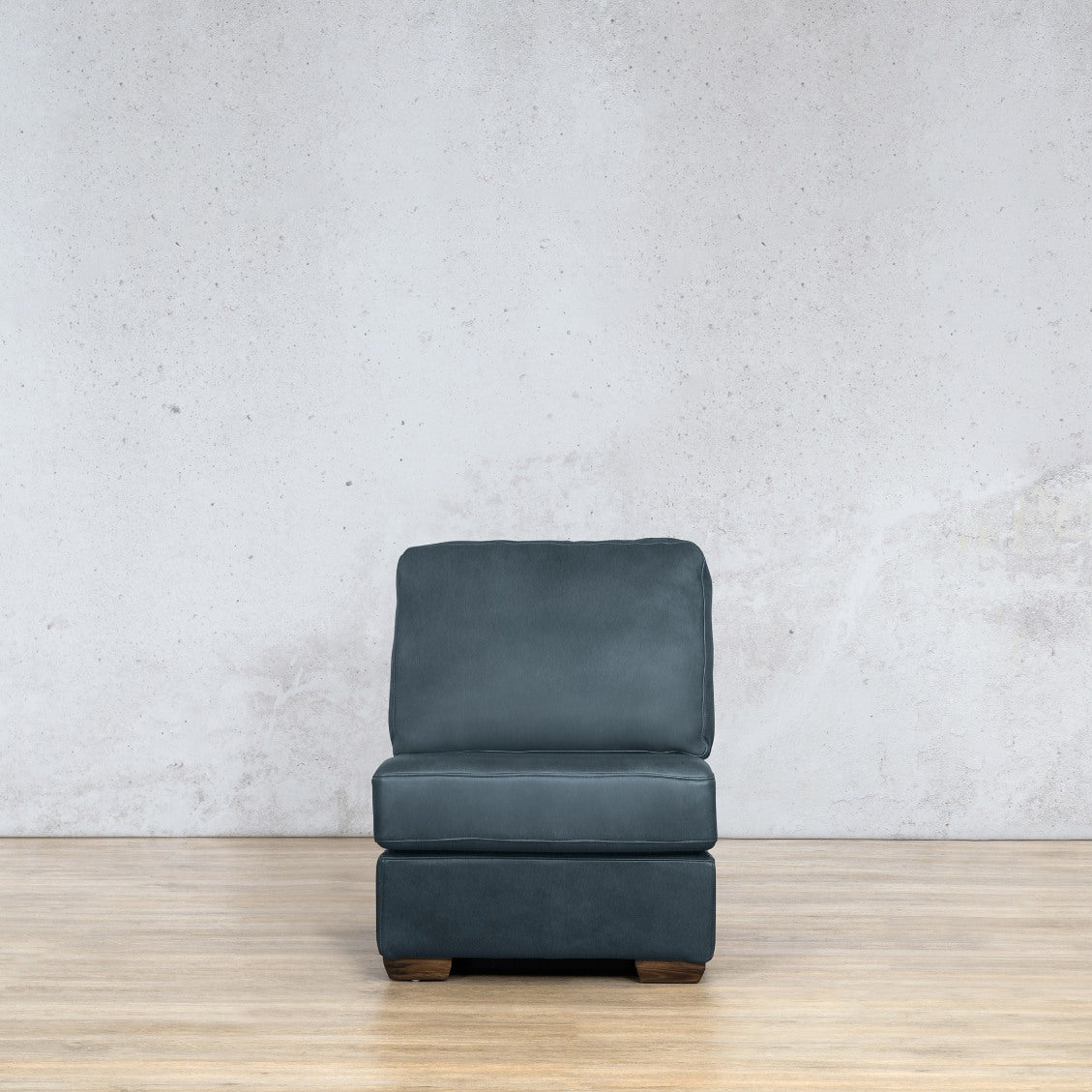 Stanford Leather Armless Chair
