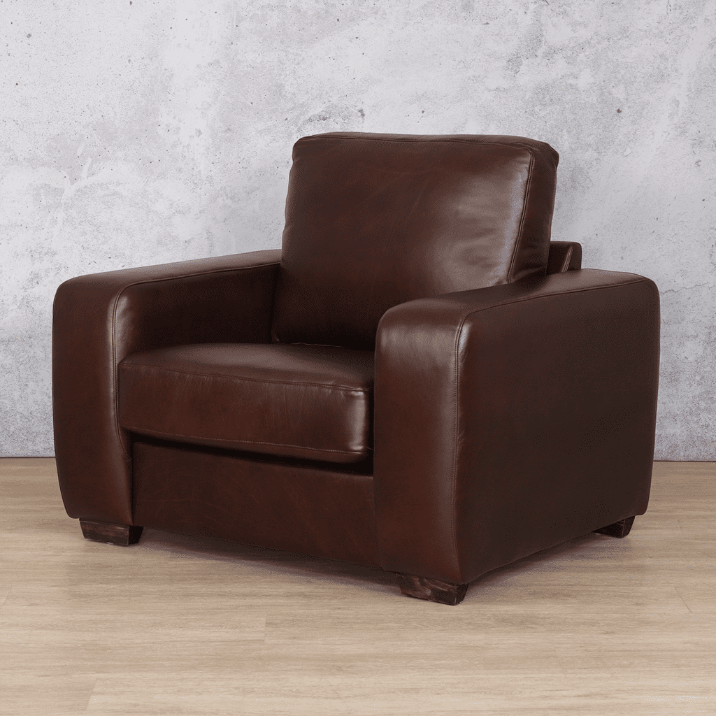 Stanford 1 Seater Leather Sofa Leather Sofa Leather Gallery - czar chocolate