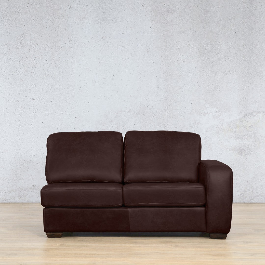 Stanford Leather 2 Seater RHF Leather Sofa Leather Gallery Royal Coffee