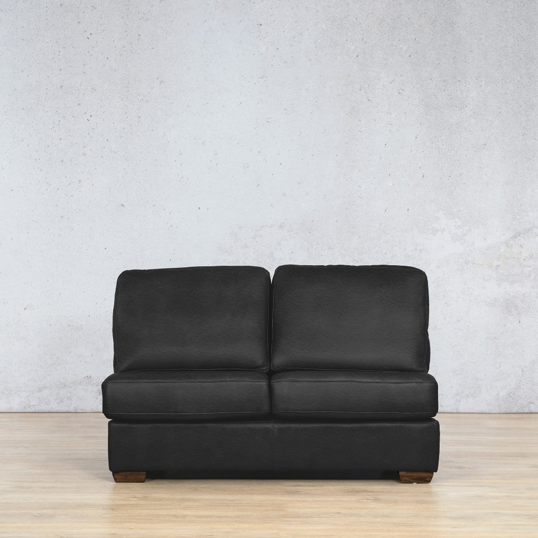 Stanford 2 Seater Leather Armless Couch