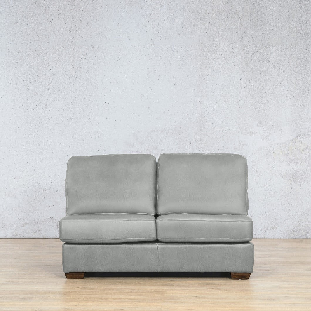 Stanford 2 Seater Leather Armless Couch