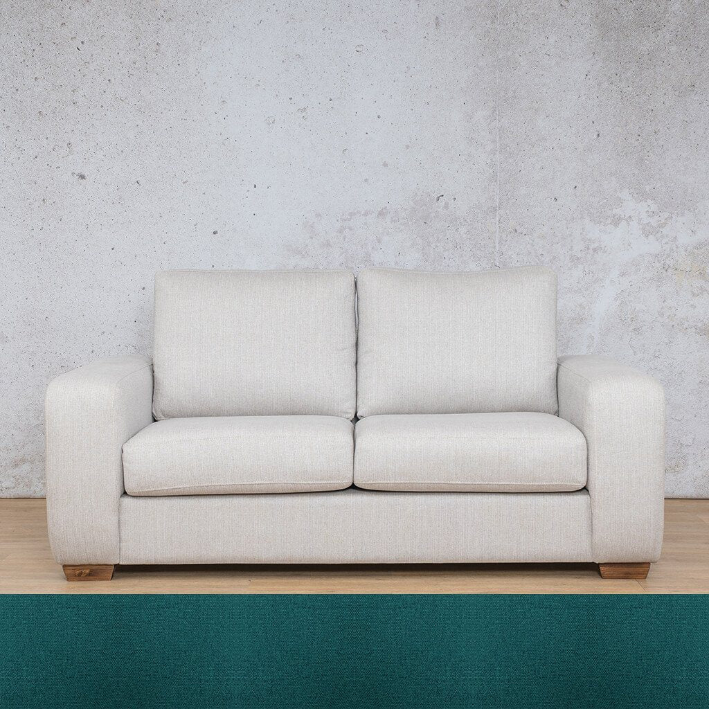 Stanford 2 Seater Fabric Sofa Fabric Sofa Leather Gallery Turquoise 