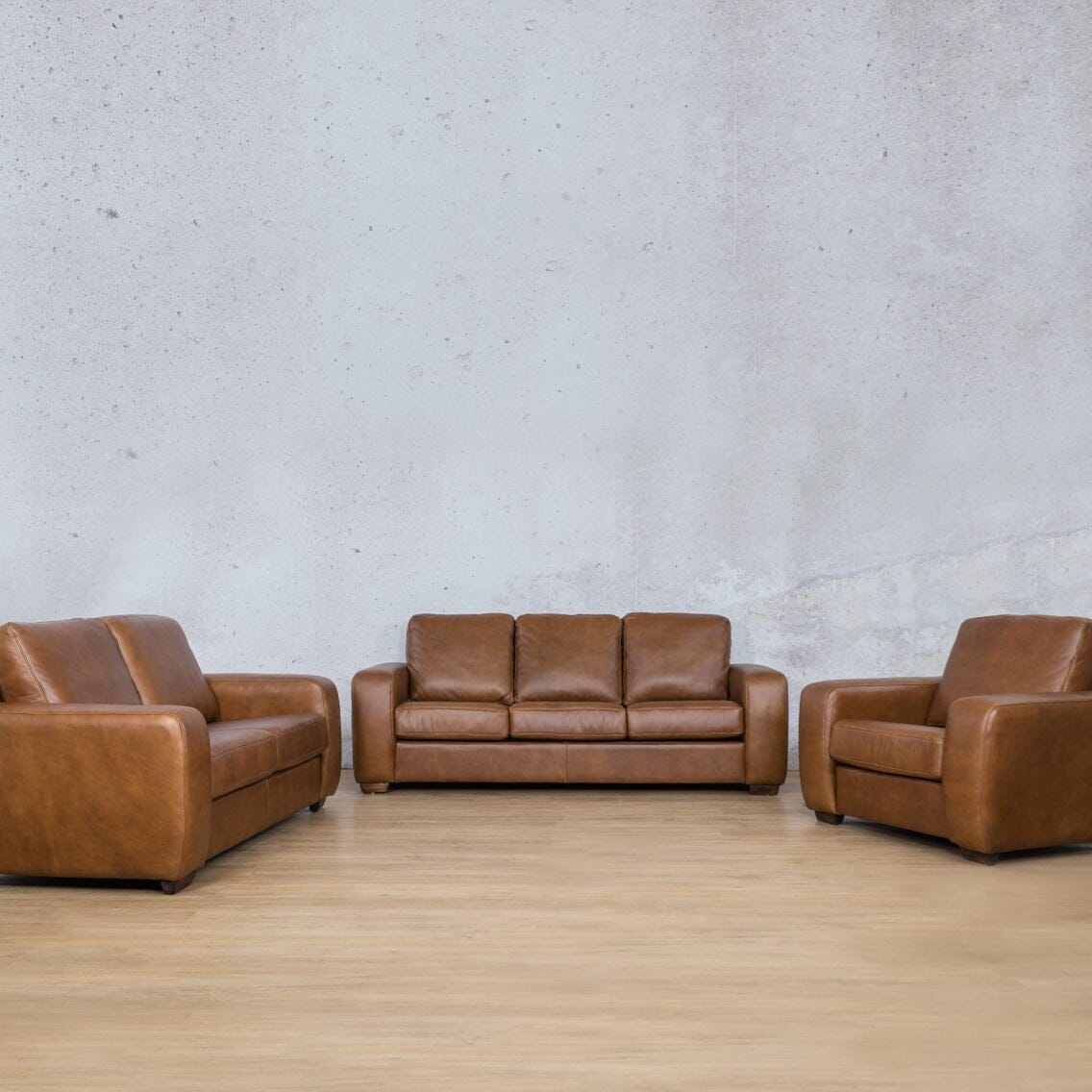 Stanford 3+2+1 Leather Sofa Suite Leather Sofa Leather Gallery czar-pecan