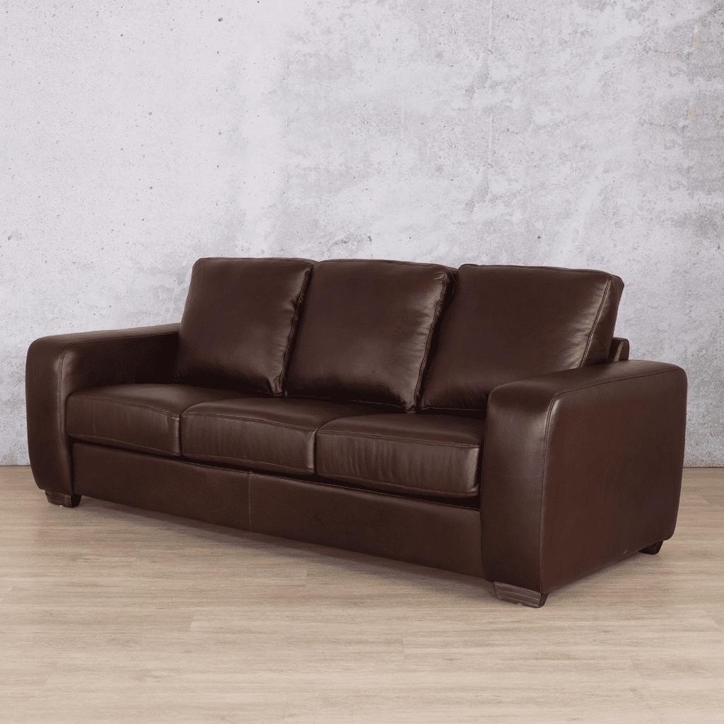 Stanford 3 Seater Leather Sofa Leather Sofa Leather Gallery -czar chocolate