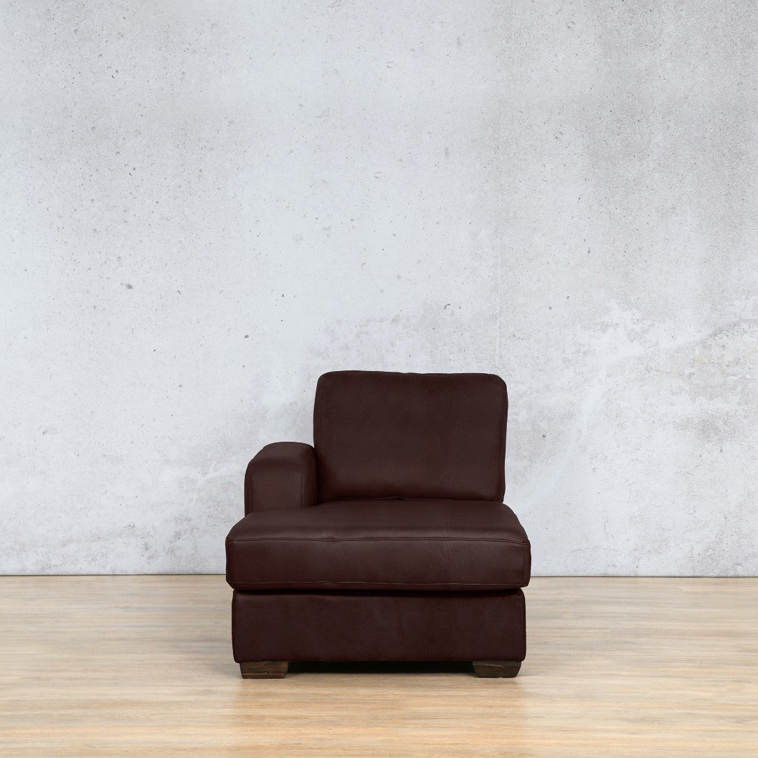 Stanford Leather Chaise LHF Leather Corner Sofa Leather Gallery Royal Coffee