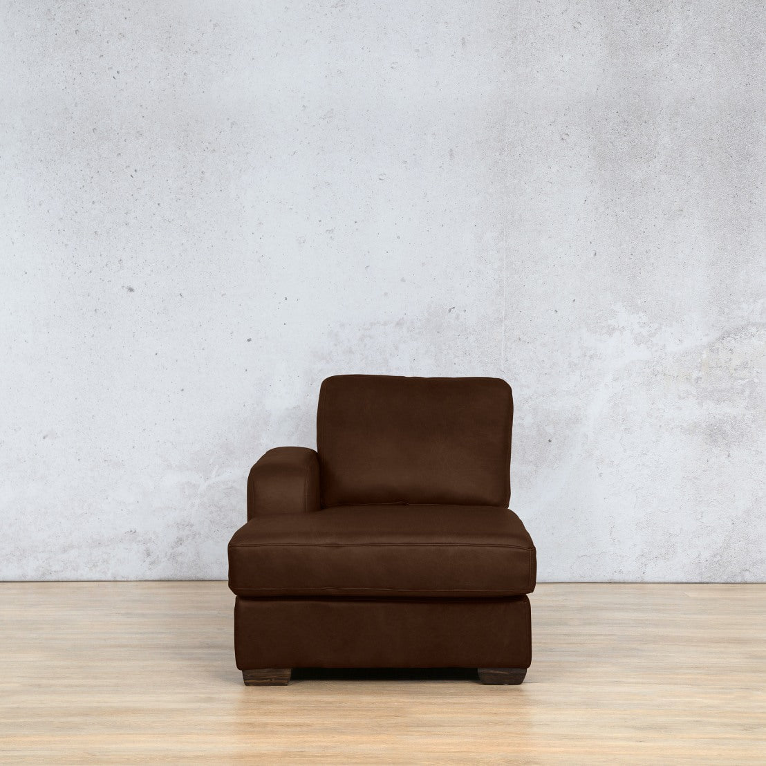 Stanford Leather Chaise LHF Leather Corner Sofa Leather Gallery Royal Cognac