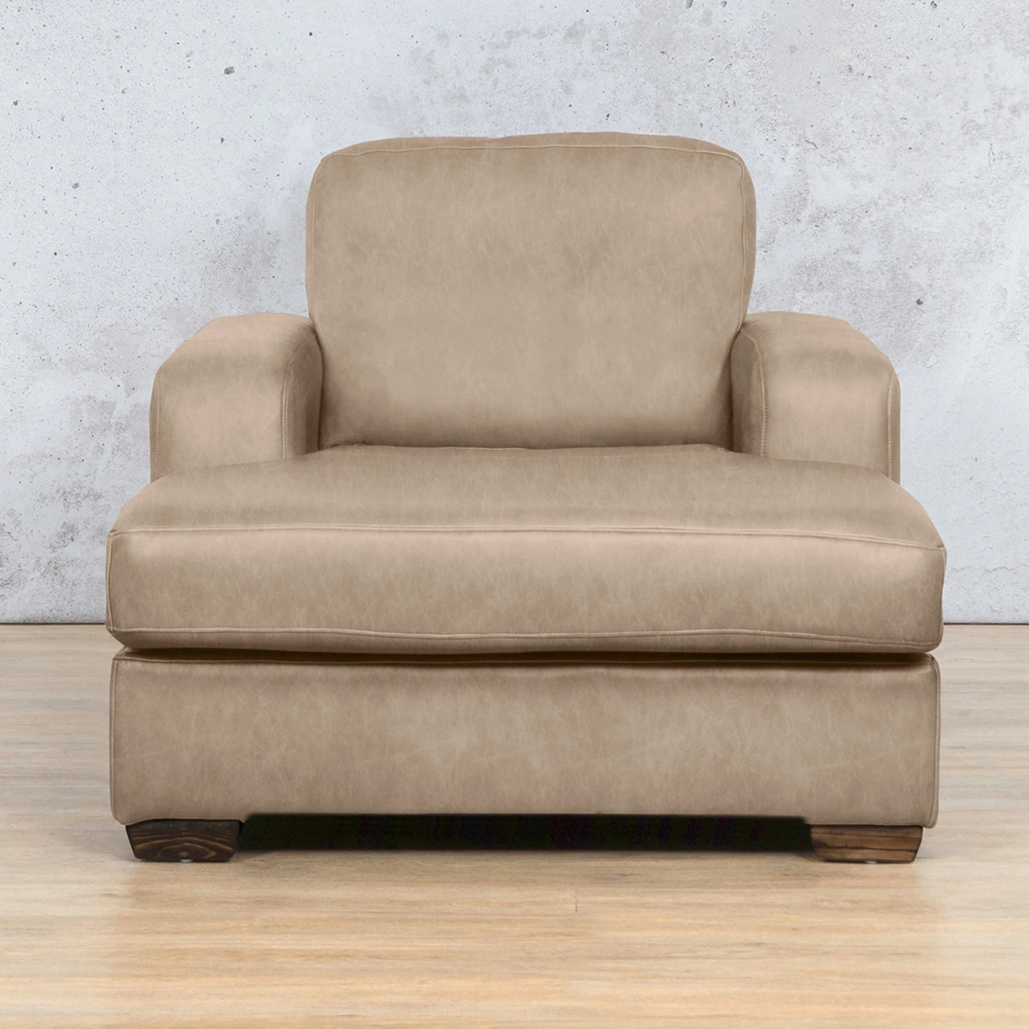 stanford-chaise-leather-sofa- almond 