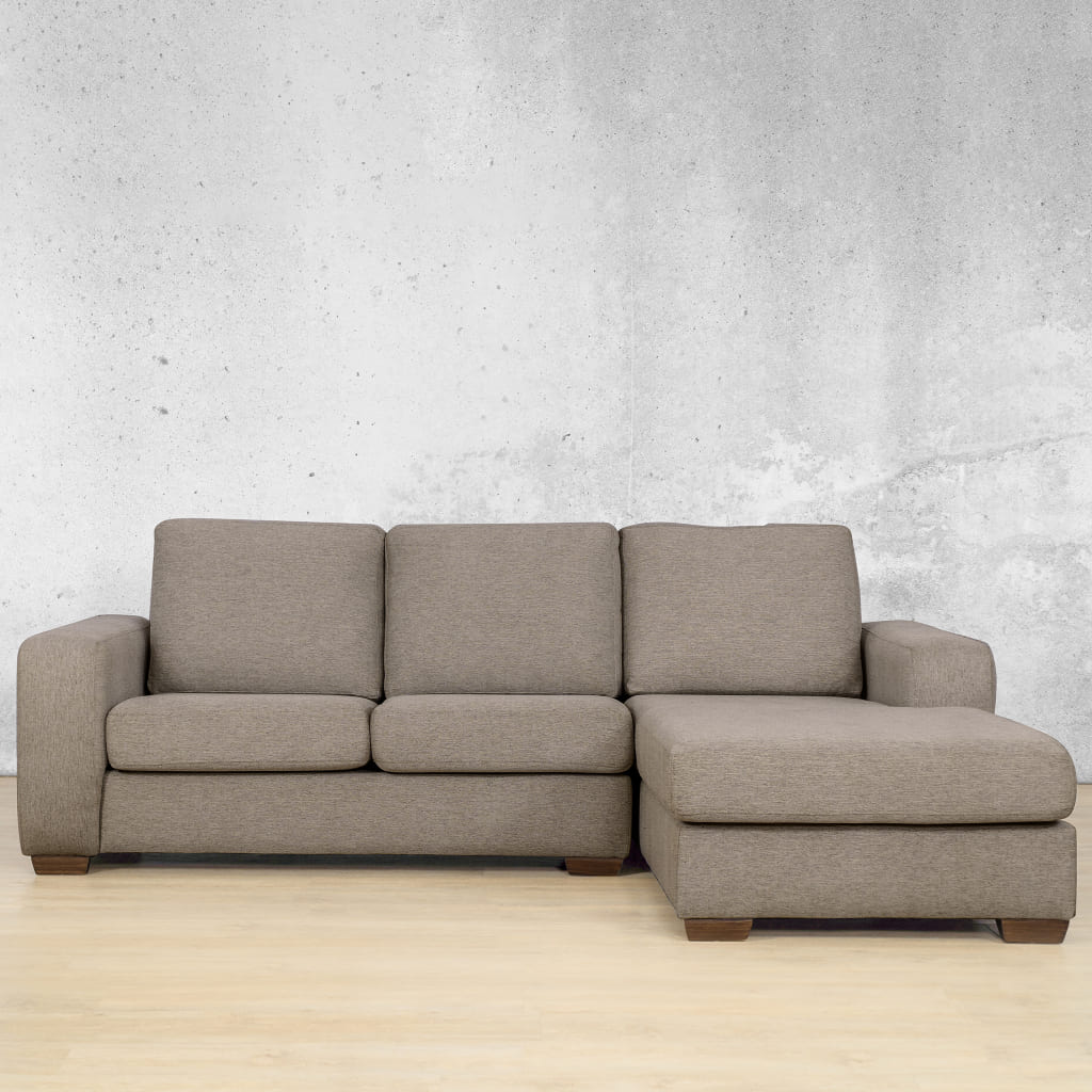 Shop Fabric couch, stanford Fabric chaise sectional rhf Ivory Sand 