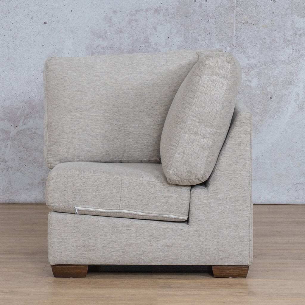 Stanford Fabric Corner Leather Gallery