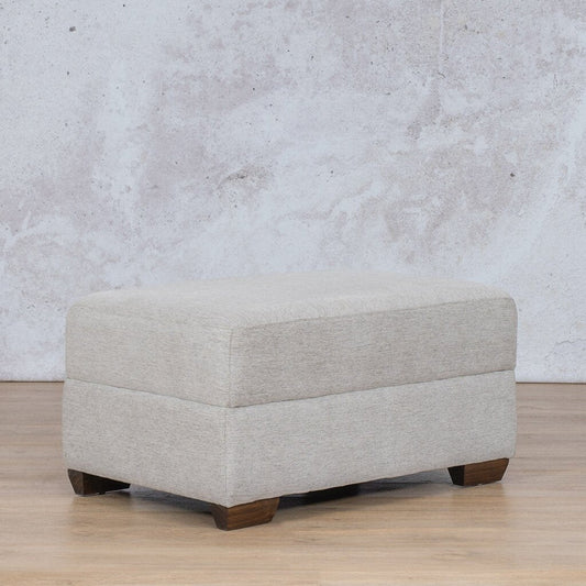 Stanford Fabric Ottoman Fabric Sofa Leather Gallery Pebble