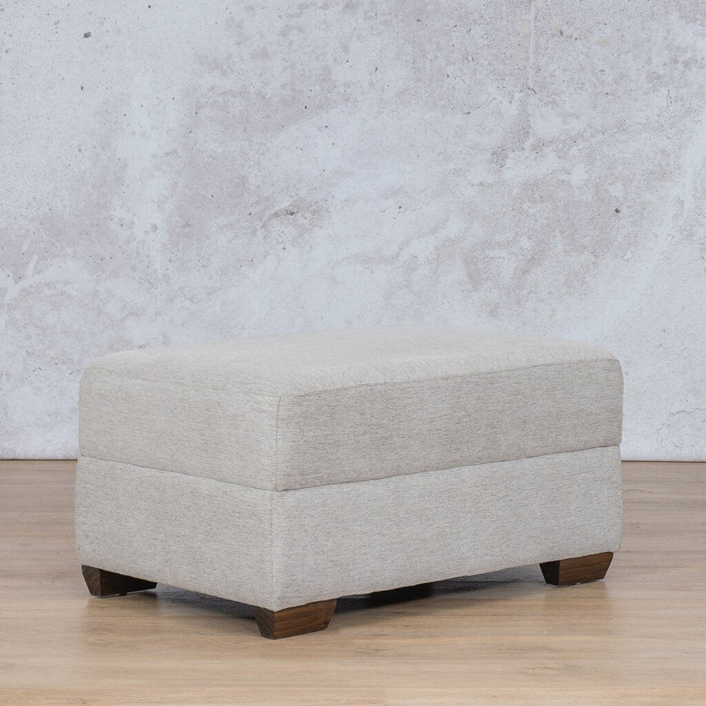 Stanford Fabric Ottoman Fabric Sofa Leather Gallery Pebble