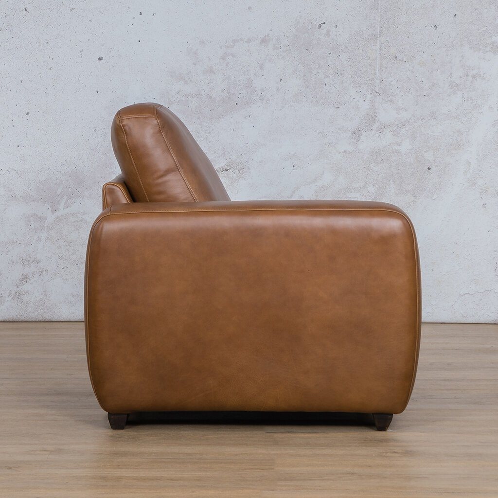 Stanford Leather 1 Seater Right Arm Leather Sofa Leather Gallery Czar Pecan