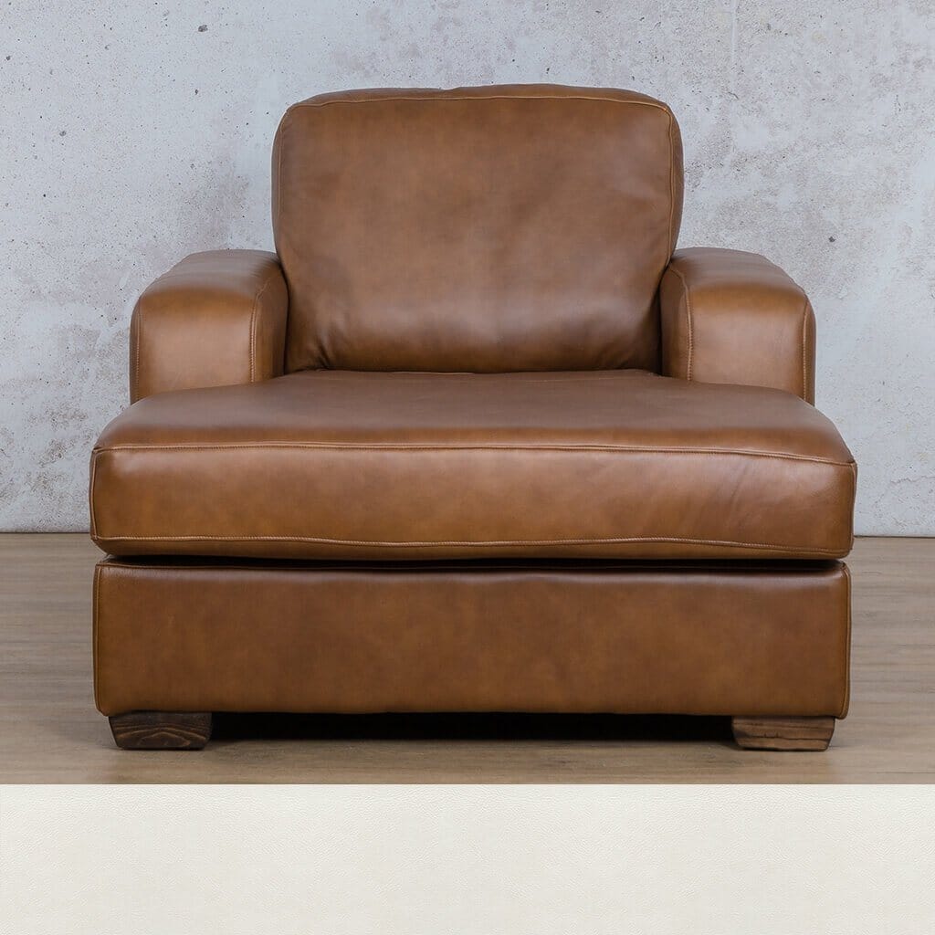 Stanford Leather 2 Arm Chaise Leather Corner Sofa Leather Gallery Czar White Full Foam