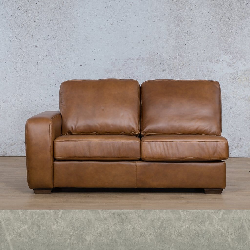 Stanford Leather 2 Seater LHF Leather Sofa Leather Gallery 