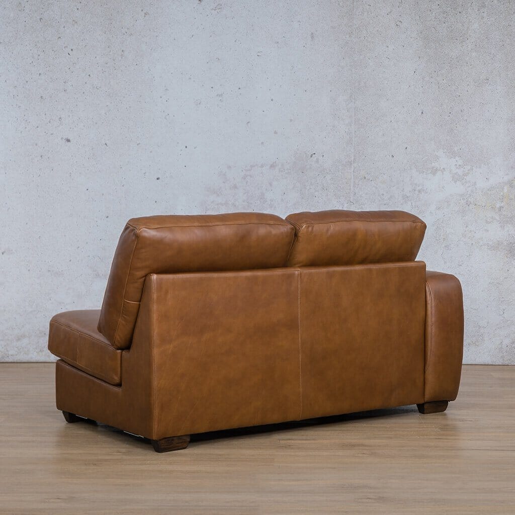 Stanford Leather 2 Seater LHF Leather Sofa Leather Gallery 