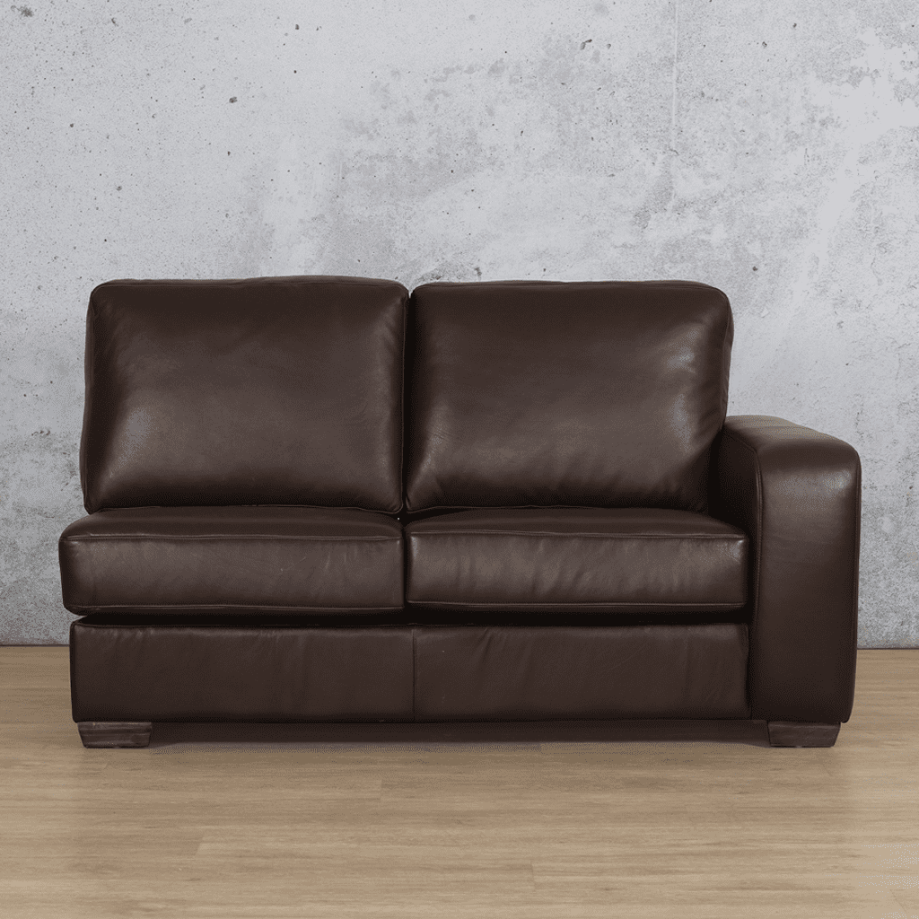 Stanford Leather 2 Seater RHF Leather Sofa Leather Gallery czar ox blood