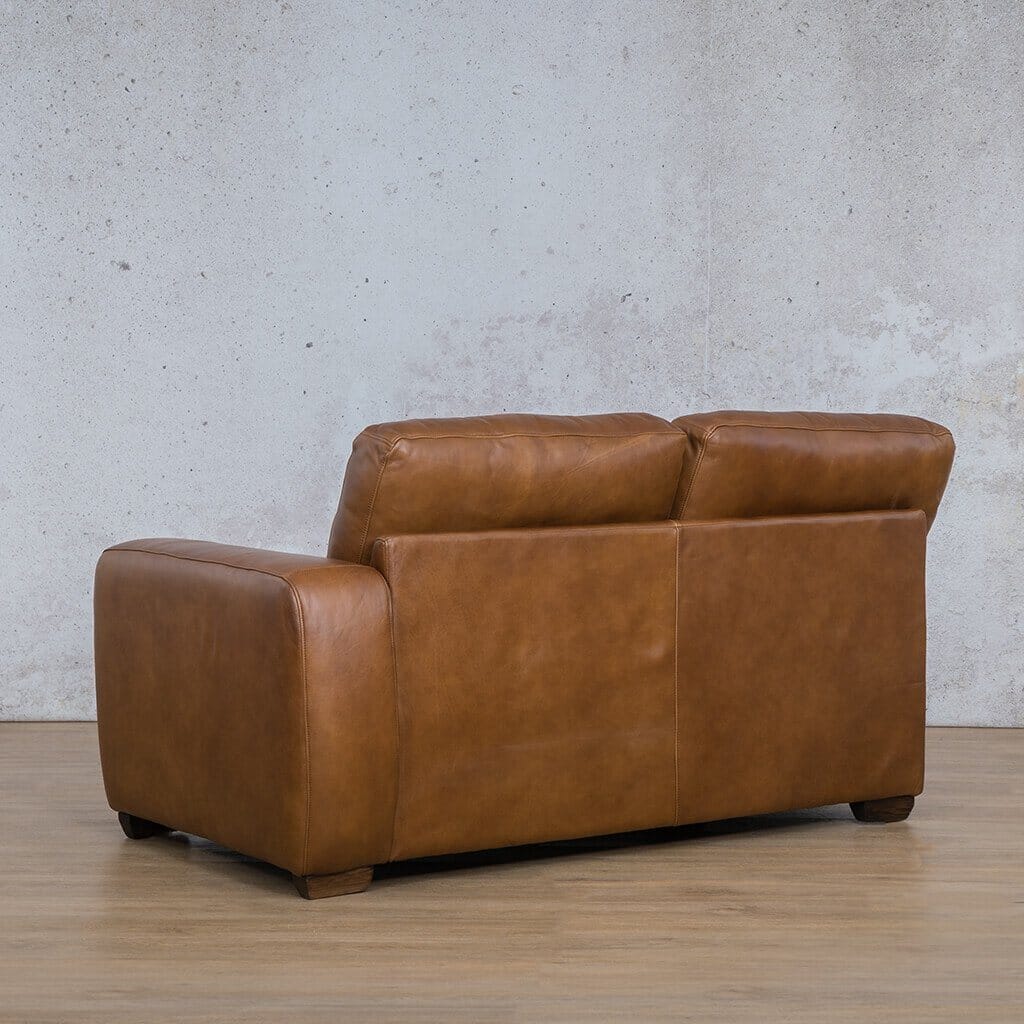 Stanford Leather 2 Seater RHF Leather Sofa Leather Gallery Czar Pecan