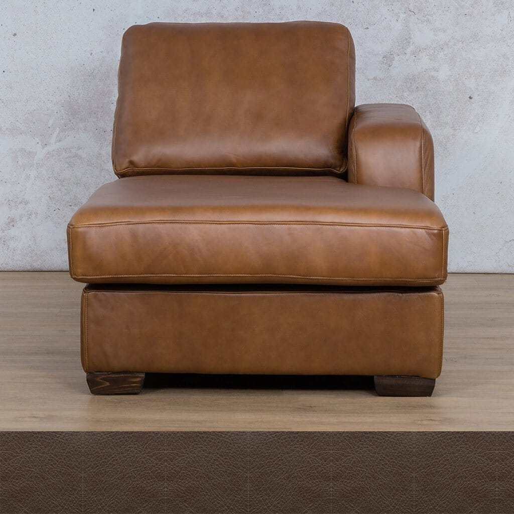 Stanford Leather Chaise RHF Leather Corner Sofa Leather Gallery Country Ox Blood Full Foam
