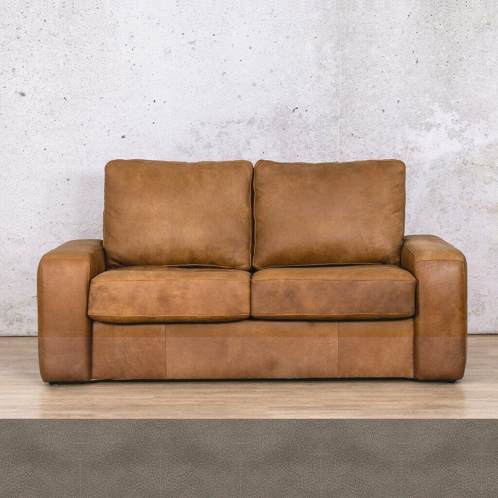 Leather Gallery’s leather sleeper couch in sleek Flux Grey, providing a modern and versatile seating and sleeping solution for any home decor. Shop our Leather Galley Sleeper Couch Online Today! 