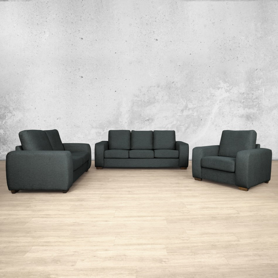 stanford Fabric suite 3+2+1 fabric sofa kenya charcoal