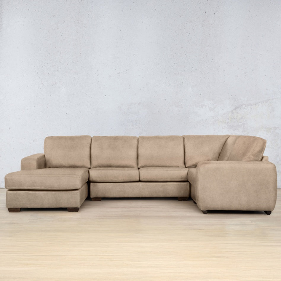 stanford-u-sofa-chaise-sectional-lhf-leather-sofa- almond 