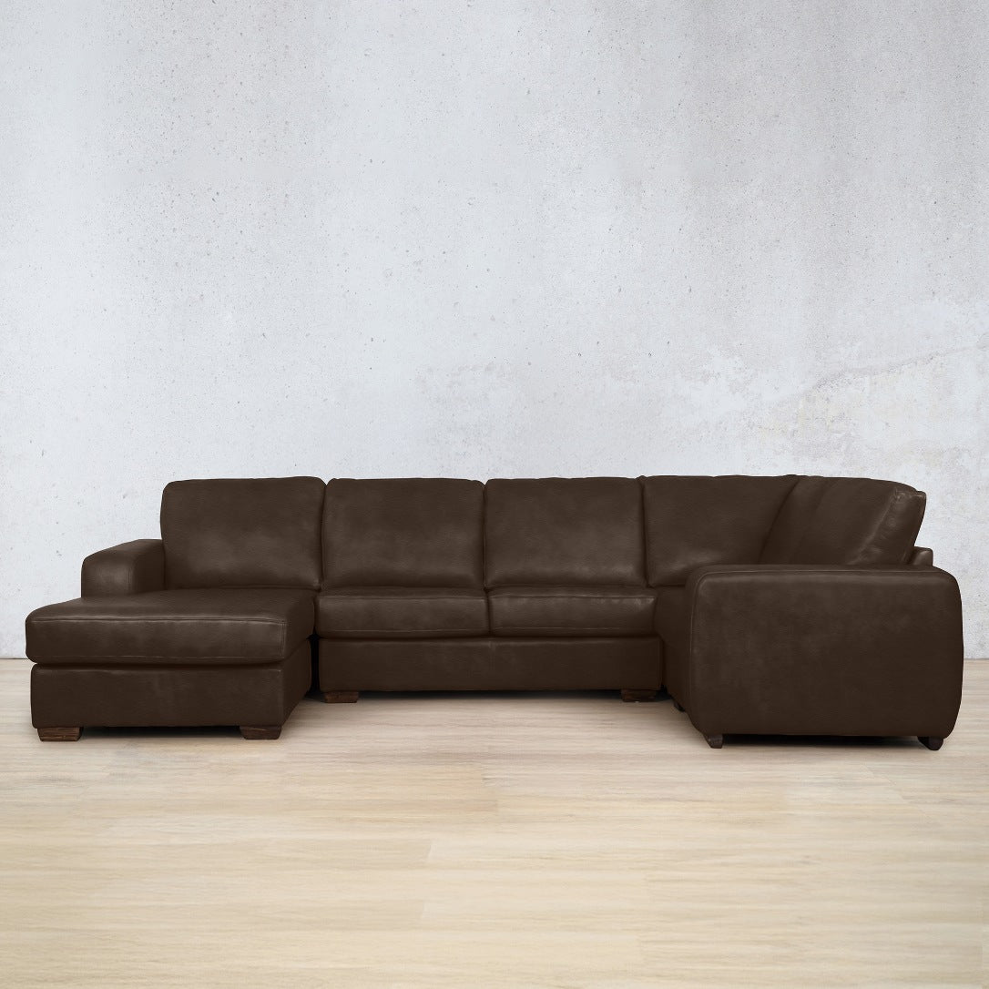 stanford Leather u sofa chaise sectional lhf leather sofa czar ox blood 