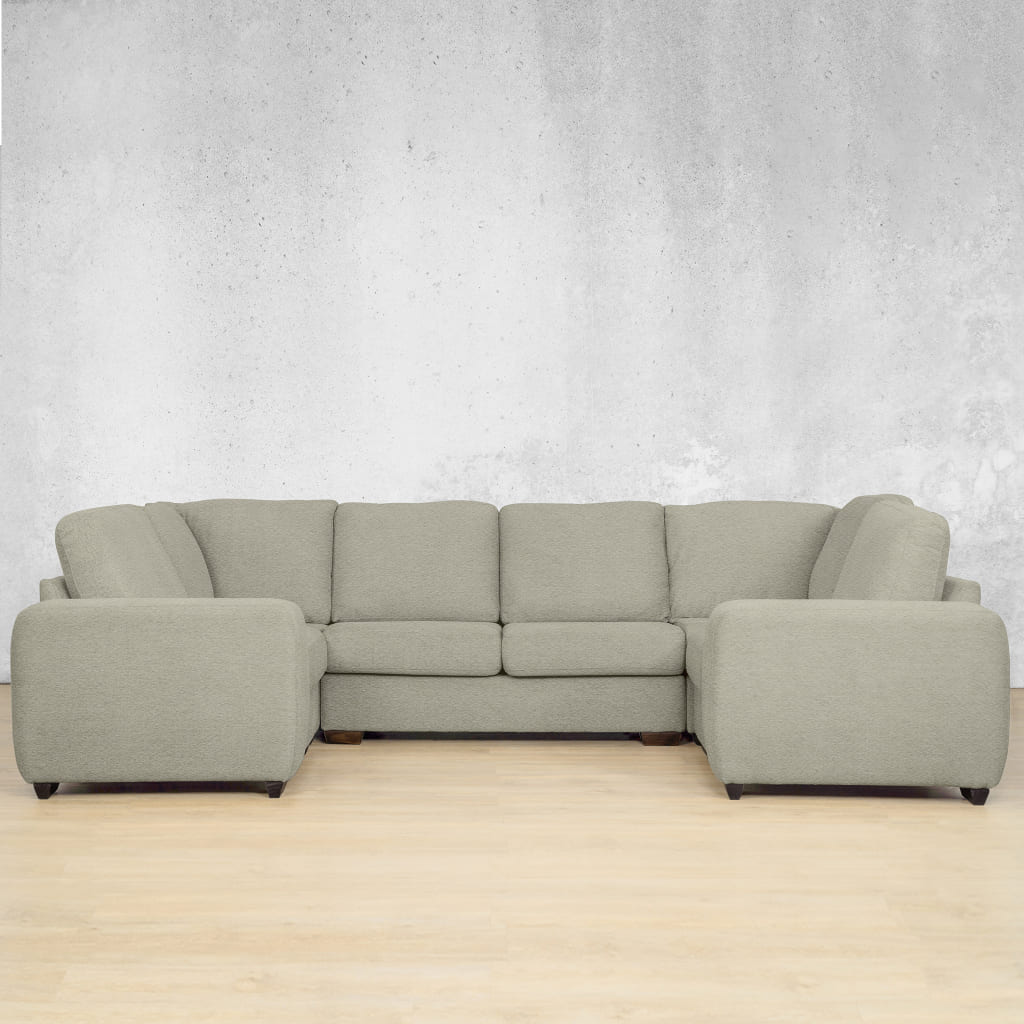 Stanford Fabric U-Sofa Fabric Sofa Leather Gallery Kenya Beige