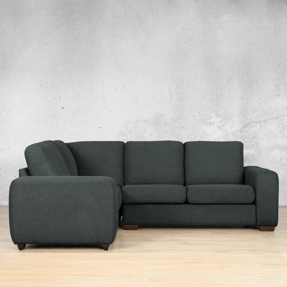 stanford Fabric u sofa sectional modular lhf kenya charcoal 