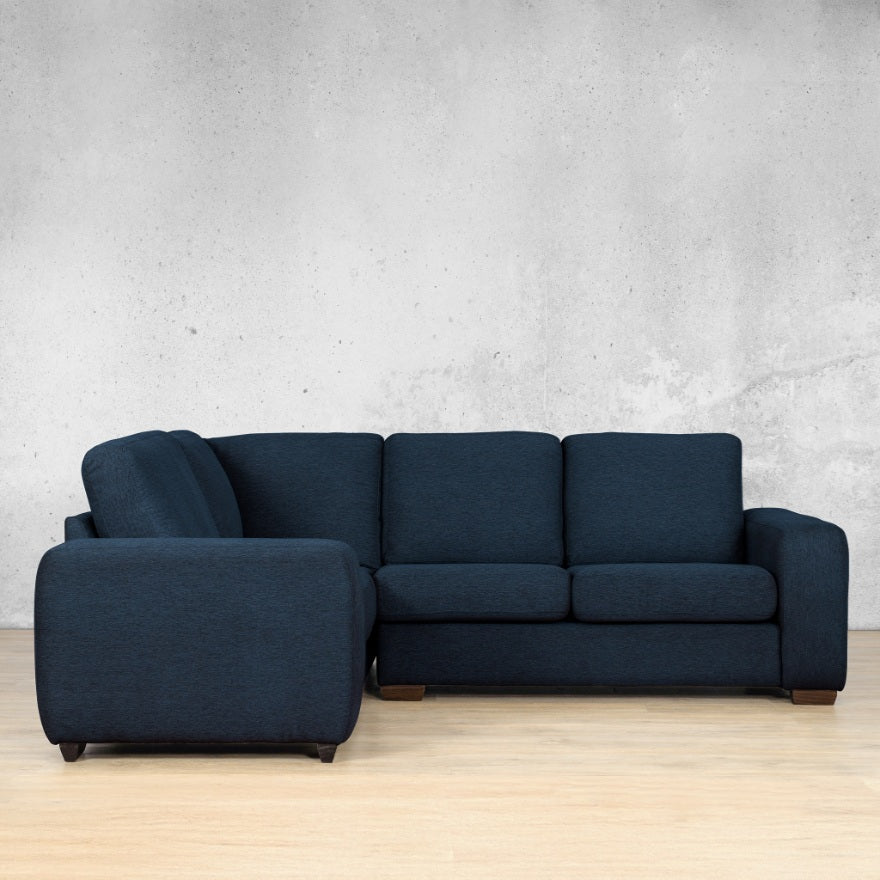 stanford Fabric u sofa sectional modular lhf kenya navy blue 