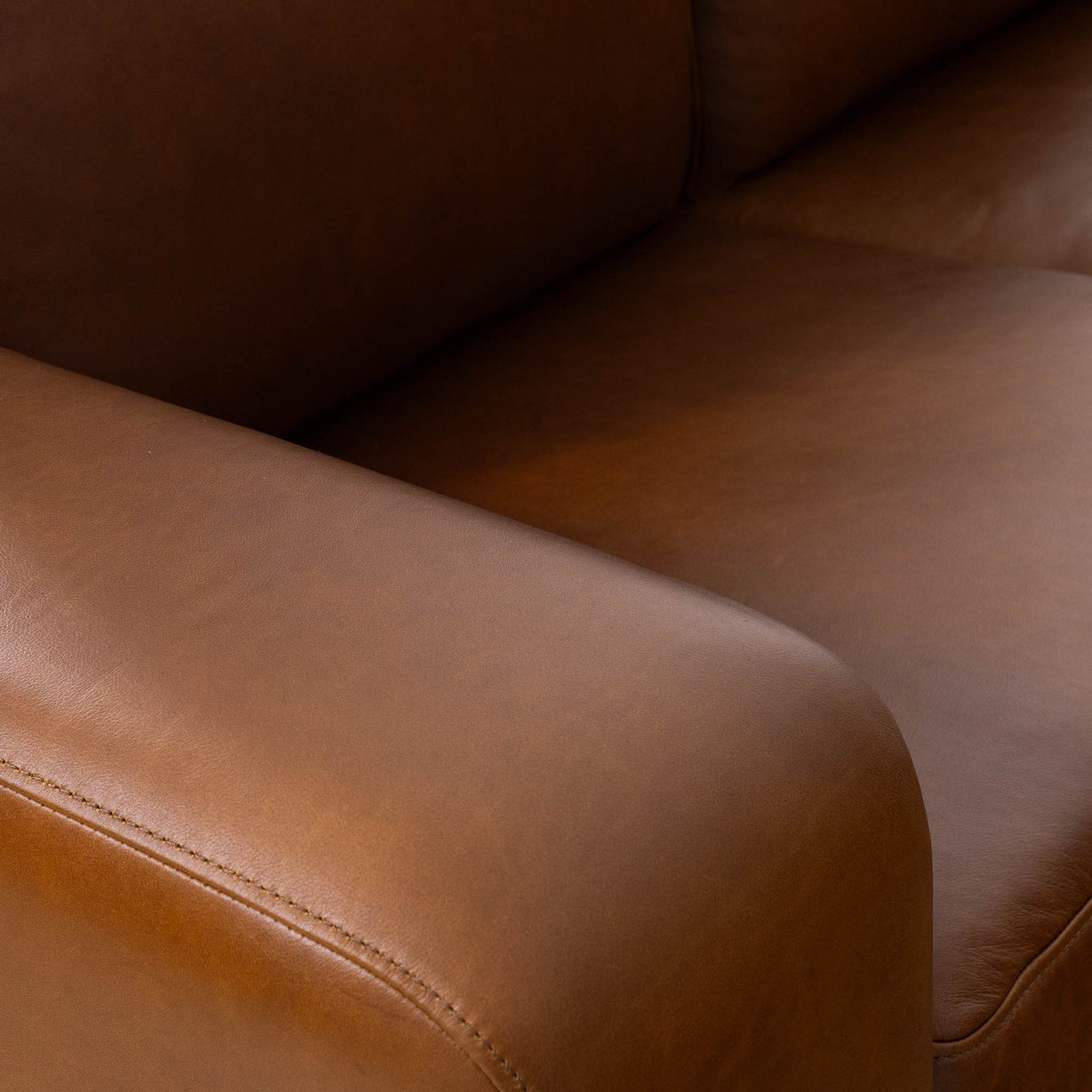 Stanford 2 Seater Leather Sofa Leather Gallery Czar Pecan