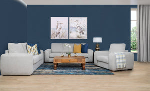 Stanford 3+2+1 Fabric Sofa Suite - Available on Special Order Plan Only Fabric Sofa Leather Gallery Pebble 