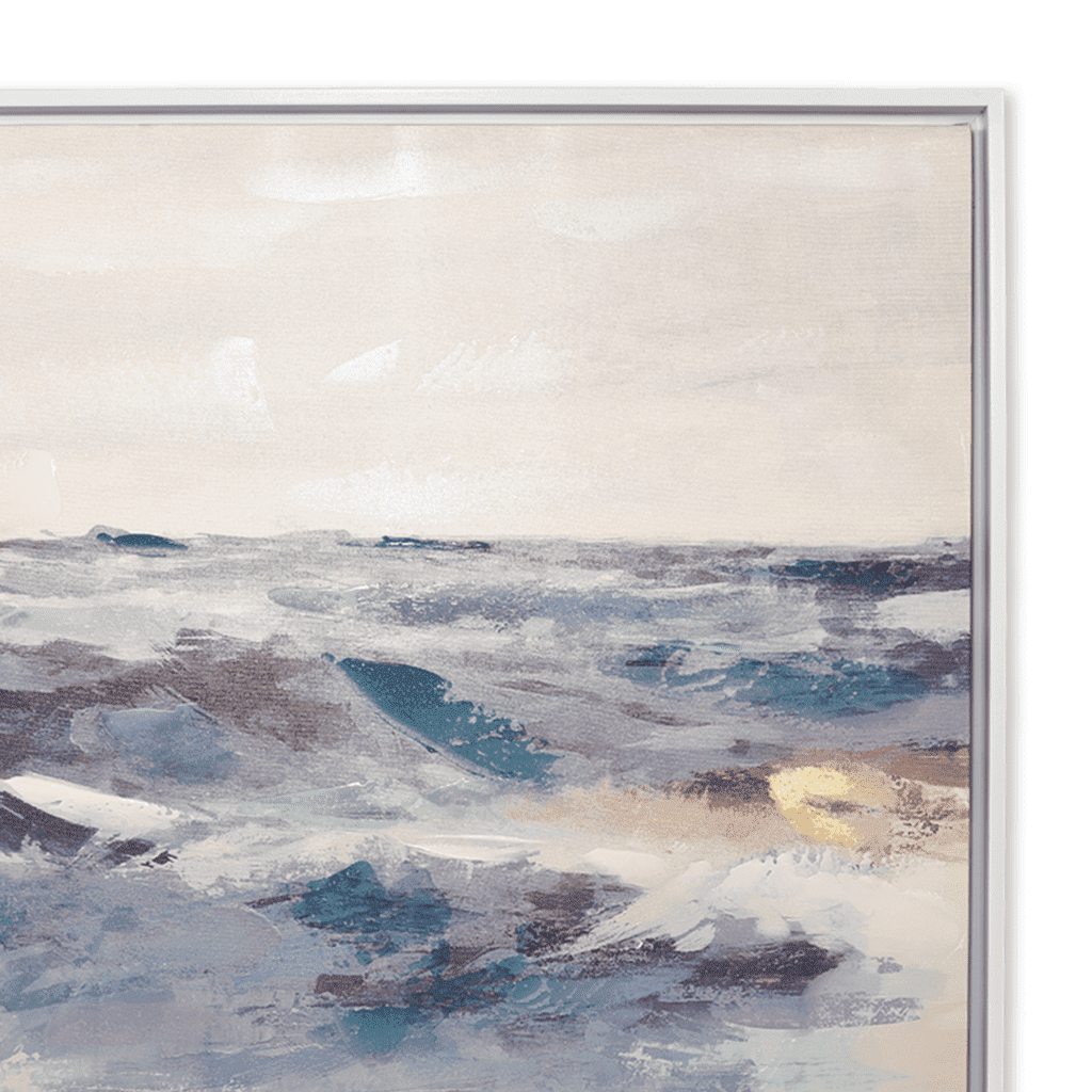 Stormy Seascape Painting Leather Gallery 
