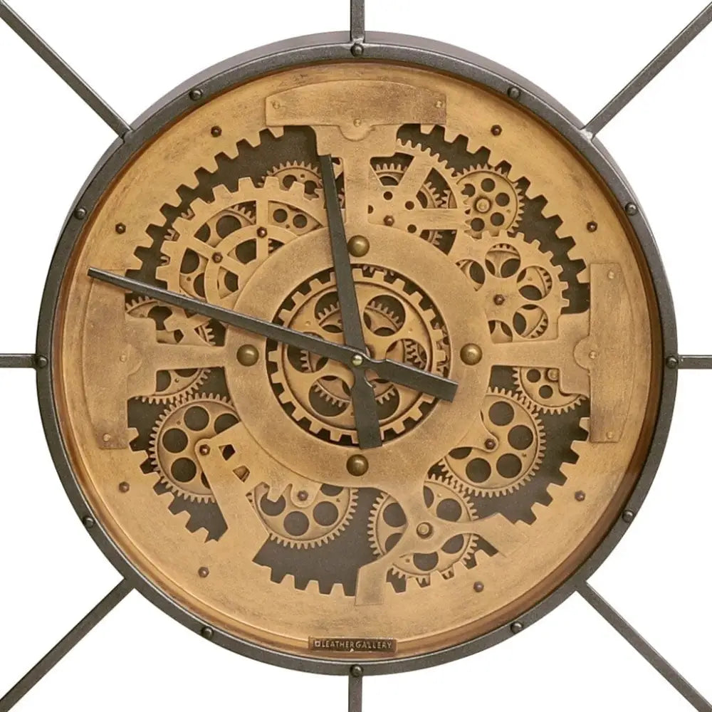 Sumner Industrial Clock - Dia 100cm x 9cm - Clock
