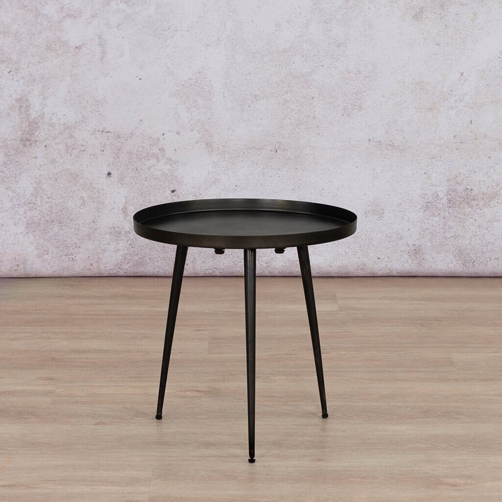 Tamara Side Tables - Set Of 3 Side Table Leather Gallery 