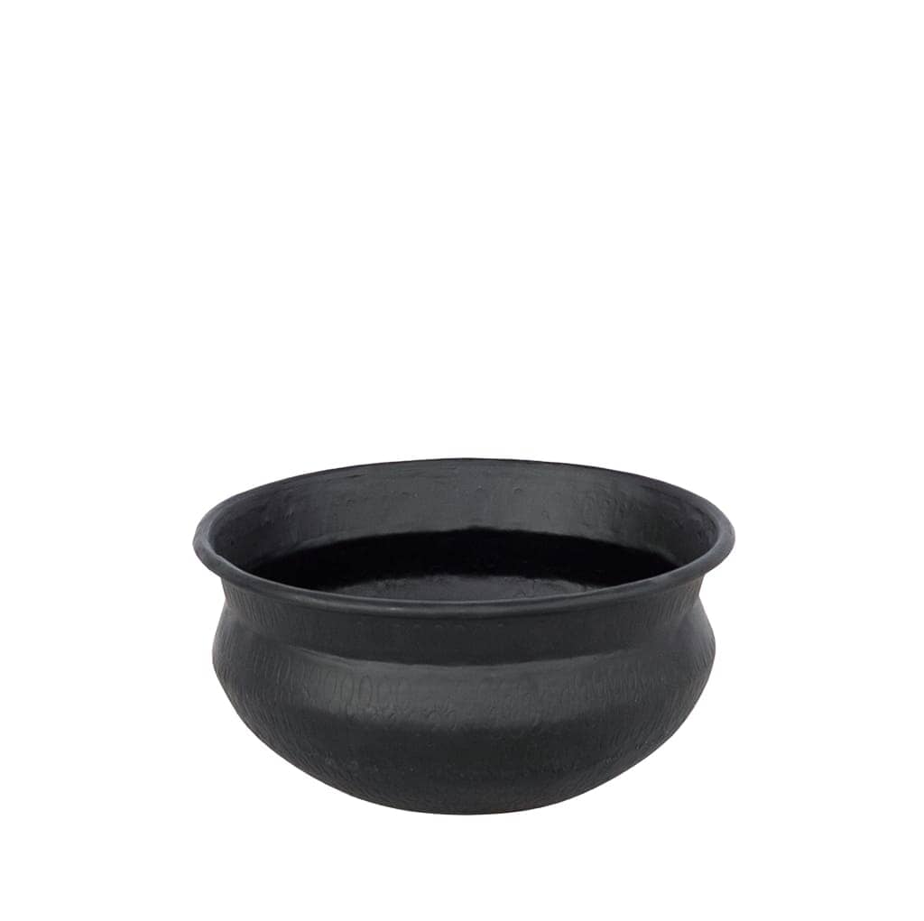 Terrace Carved Bowl/Planter - Small Decor Leather Gallery