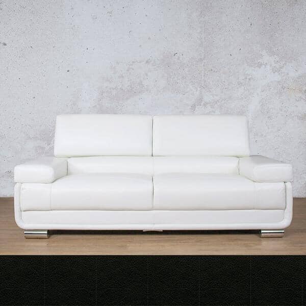 Tobago 3+2 Leather Sofa Suite Fabric Corner Suite Leather Gallery-white