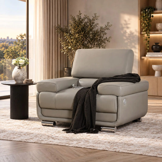 Tobago 1 Seater Leather Couch
