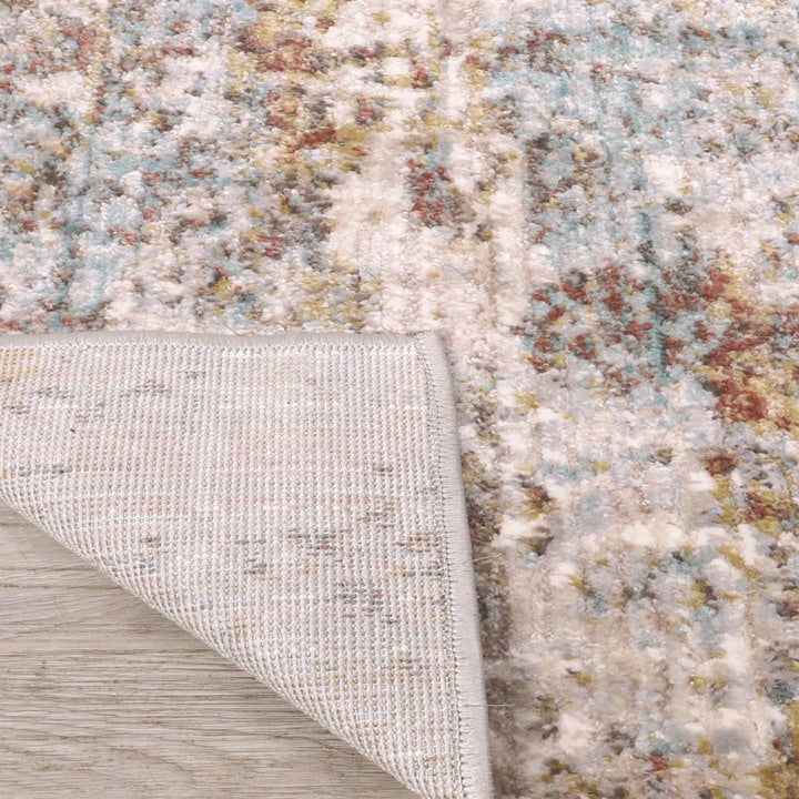 Toronto Blue Rust Rug - Carpets