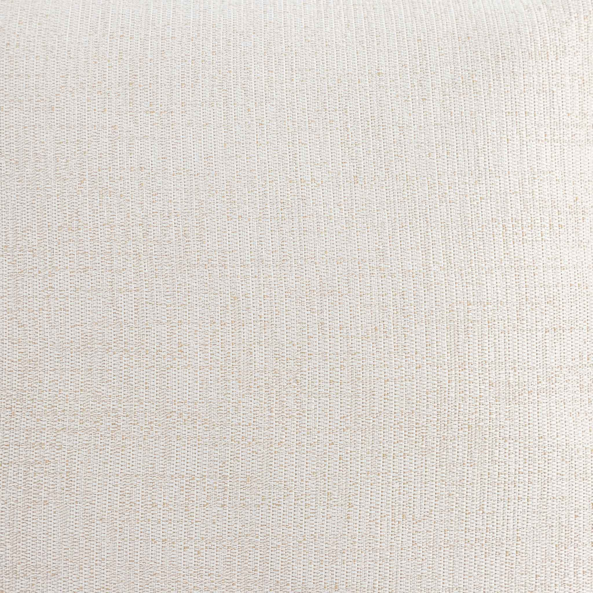 Leather Gallery Halo Magnolia White Cushion, featuring raised circular tufted detailing in a soft warm white finish.