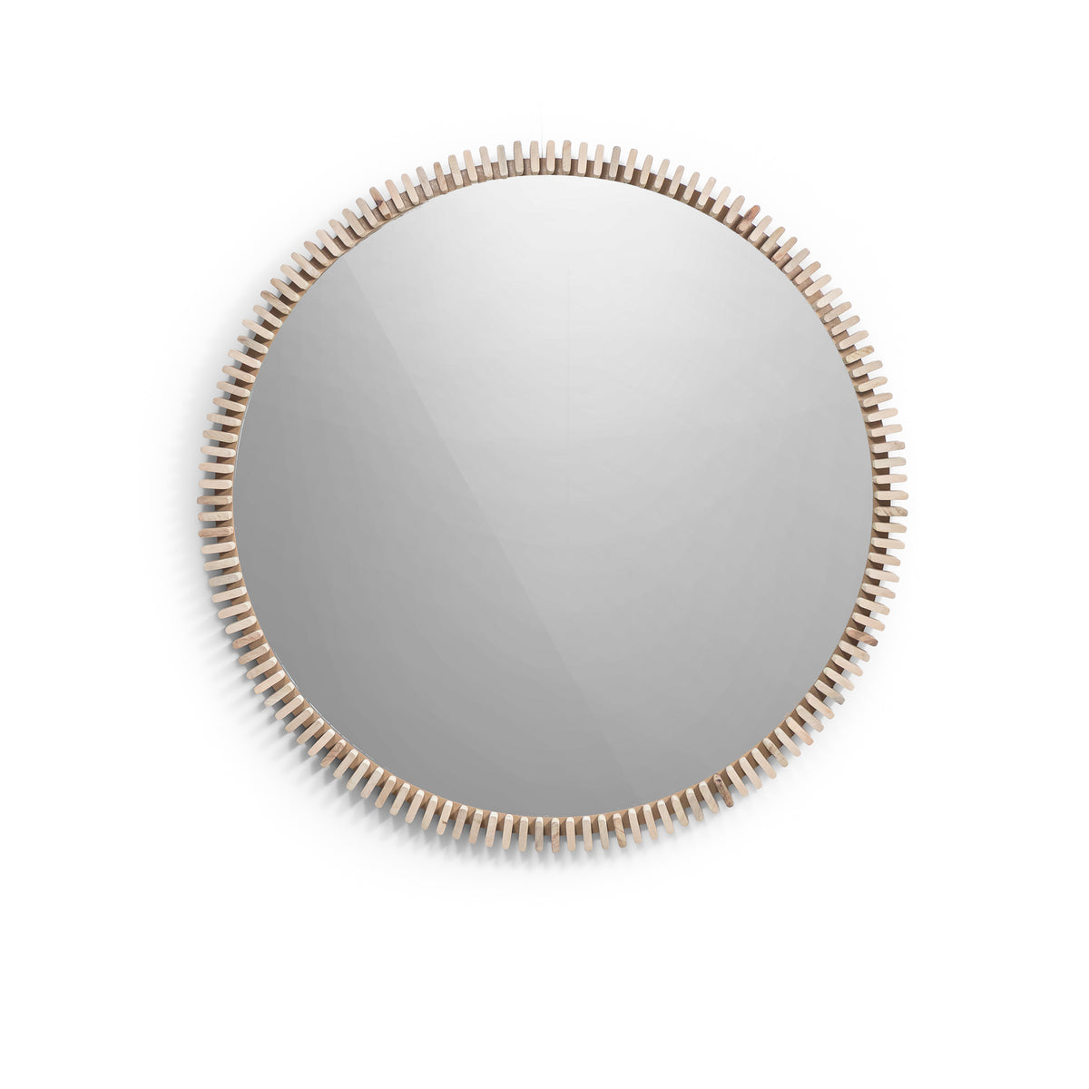 Leather Gallery | Hestia Round Wall Mirror