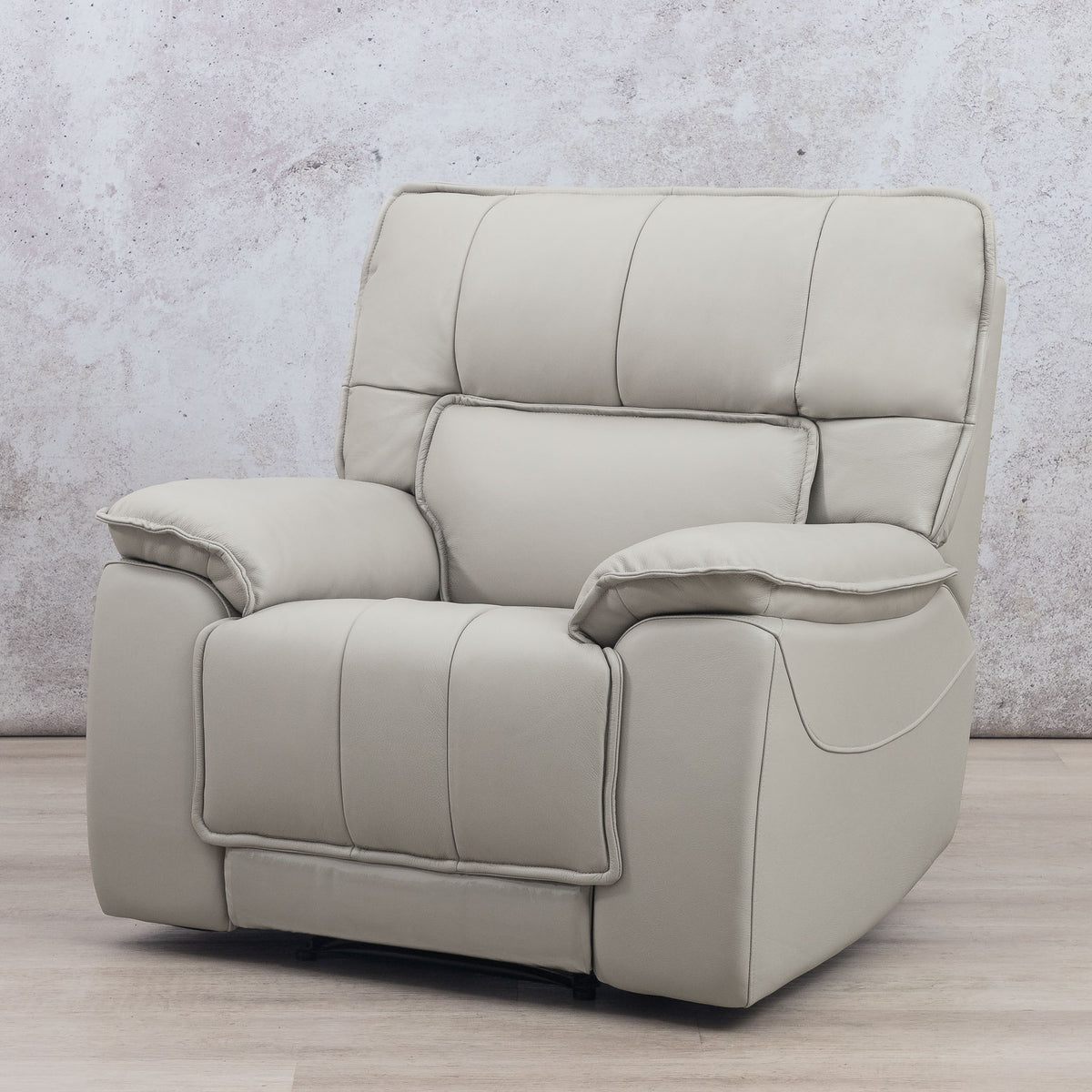 Bentley 1 Seater Leather Recliner Leather Recliner Leather Gallery Beige-G