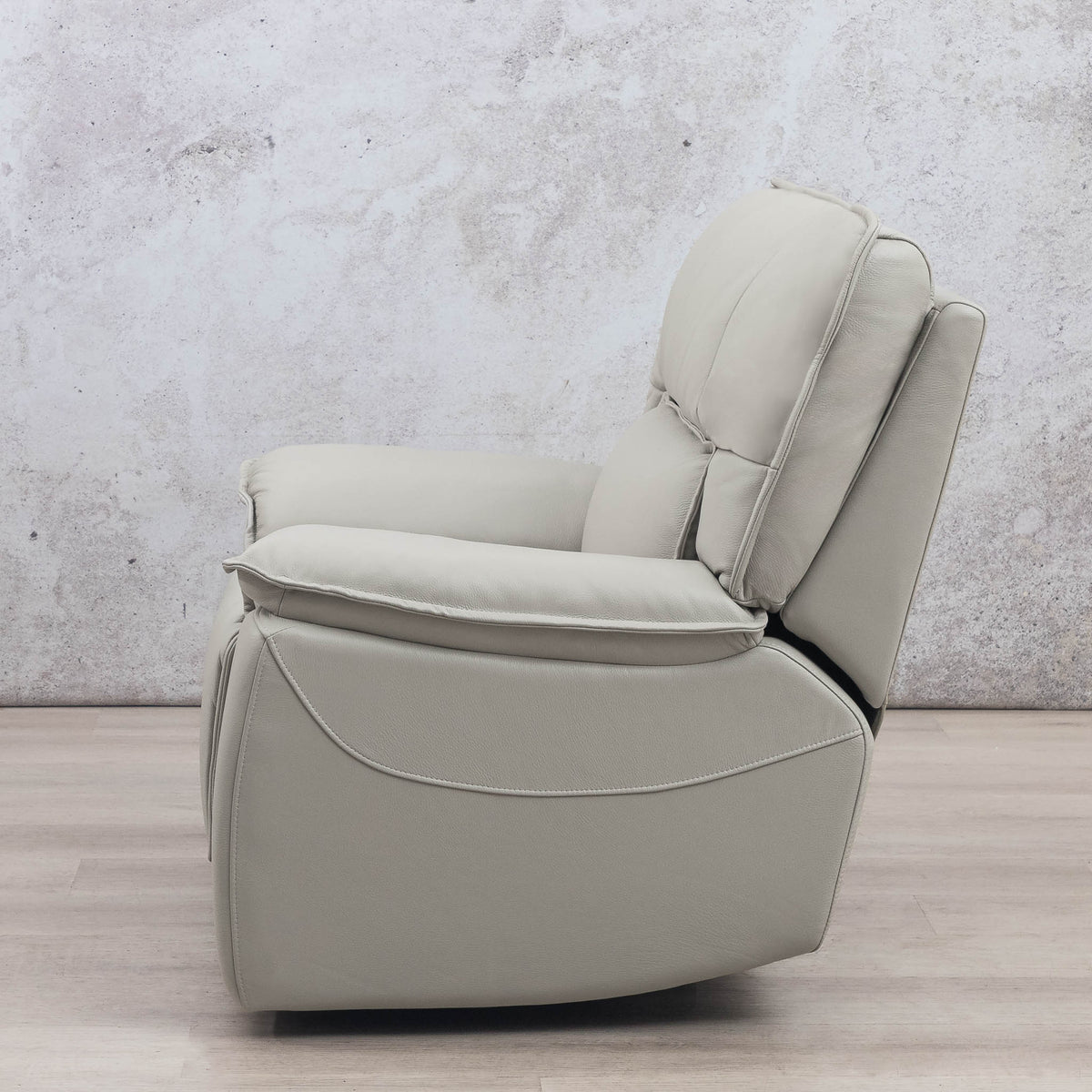 Bentley 1 Seater Leather Recliner Leather Recliner Leather Gallery  Beige-G