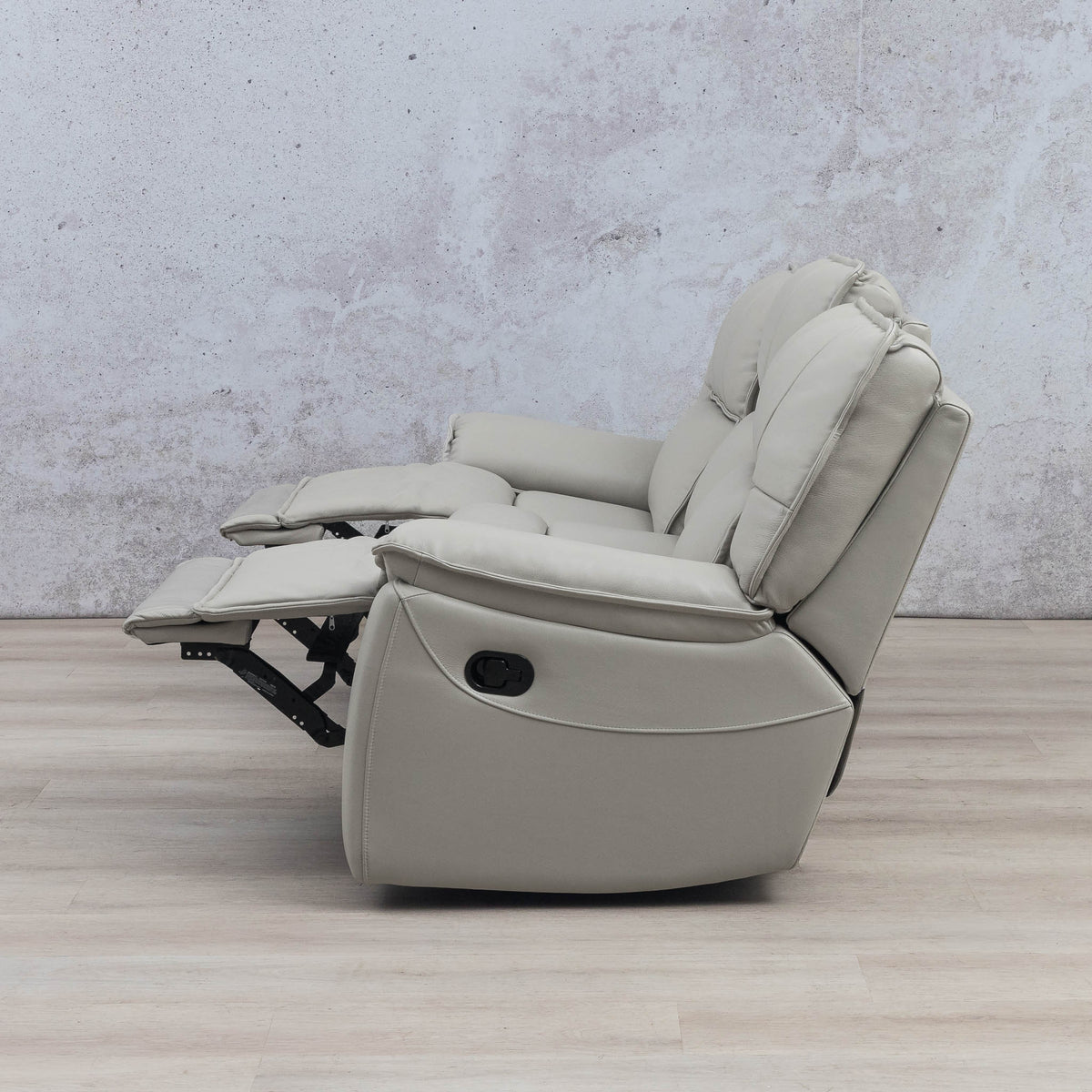 Bentley Leather Recliner 3 Seater Leather Recliner Leather Gallery Beige-g